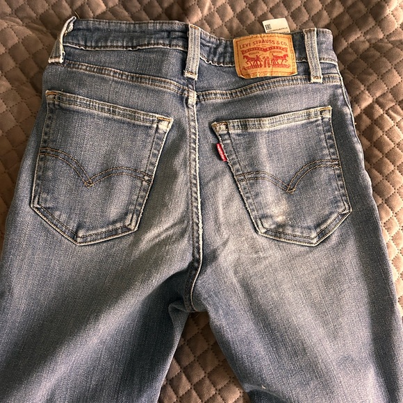 Levi's Blue 726 Flare Women's Jeans - Picture 6 of 6